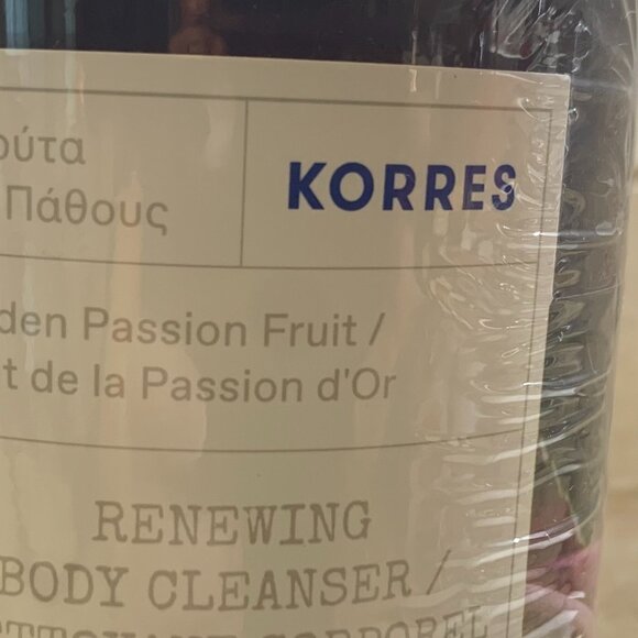 Korres GOLDEN PASSION FRUIT Renewing Body Cleanser 33oz. - Picture 3 of 6